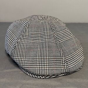 Weatherproof Men’s Wool Hat Peaky Blinders Newsboy Style L/XL Houndstooth
